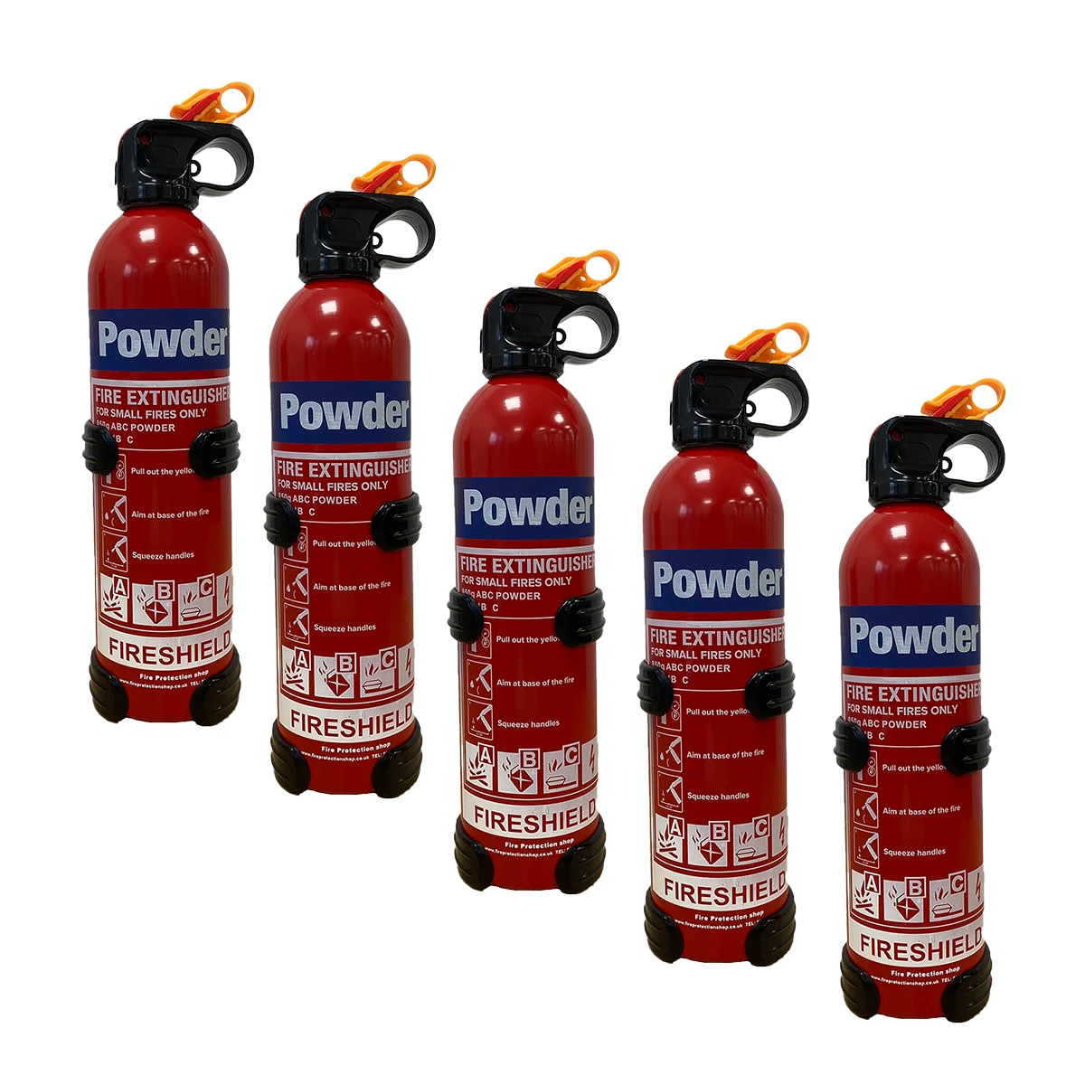 related product 5-x-fireshield-850g-abc-dry-powder-fire-extinguishers