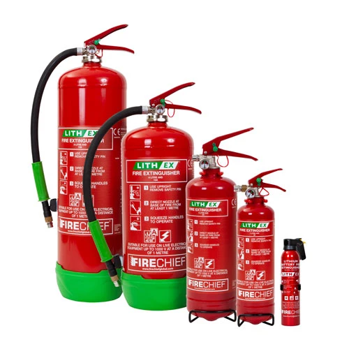 FireChief Lith-Ex Fire Extinguisher-cards